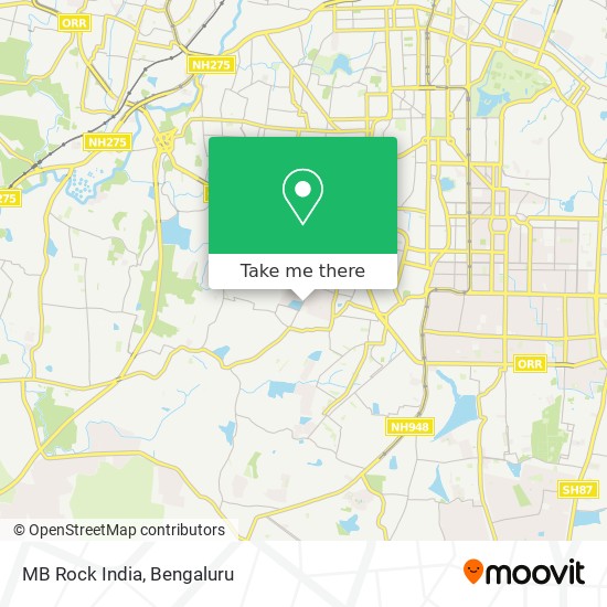 MB Rock India map