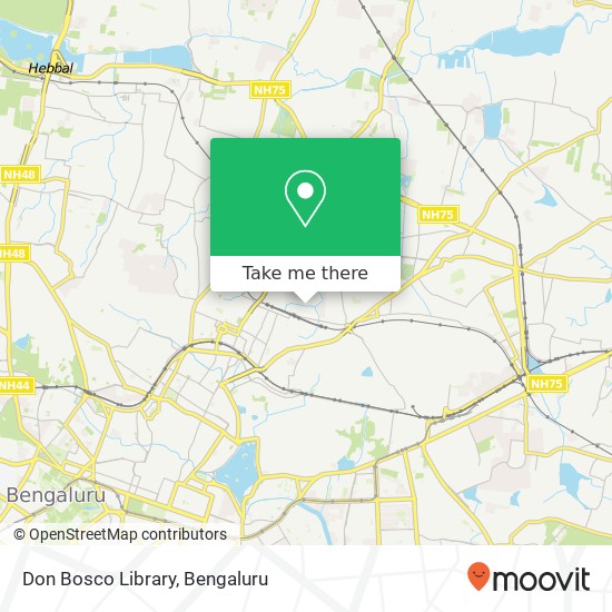 Don Bosco Library map