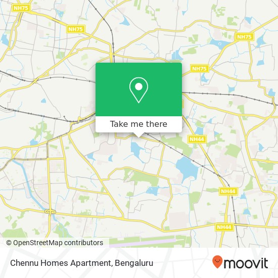 Chennu Homes Apartment map