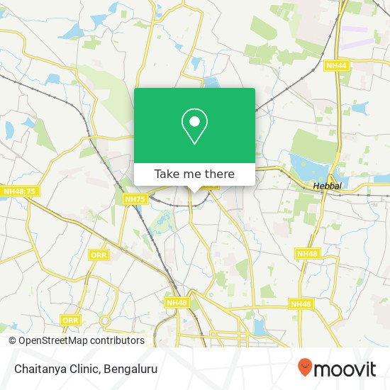 Chaitanya Clinic map