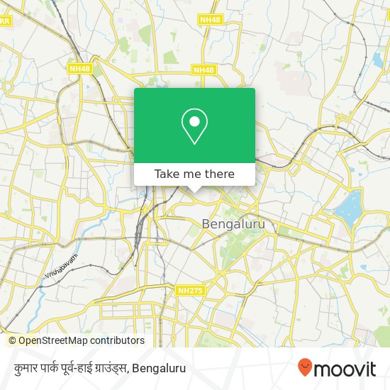 कुमार पार्क पूर्व-हाई ग्राउंड्स map