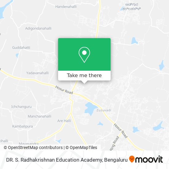 DR. S. Radhakrishnan Education Academy map