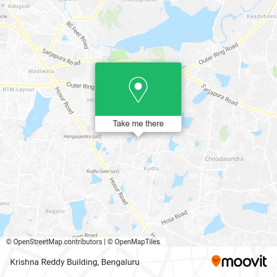 Krishna Reddy Building map