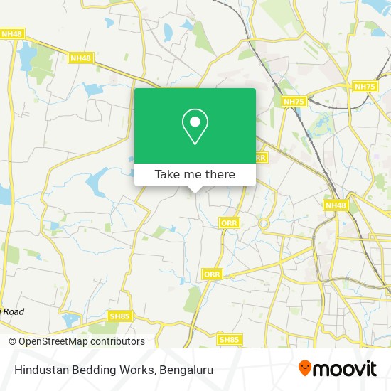 Hindustan Bedding Works map
