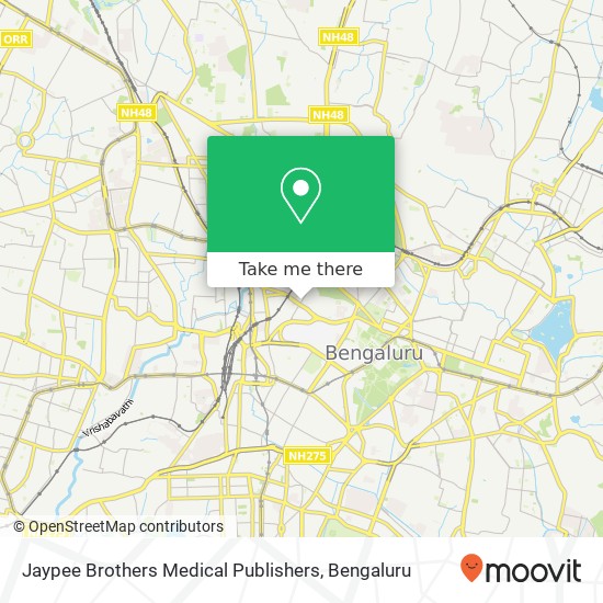 Jaypee Brothers Medical Publishers map