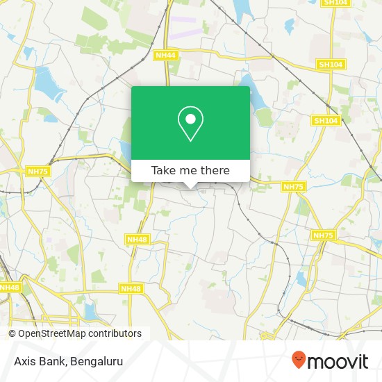 Axis Bank map