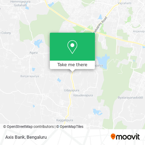 Axis Bank map