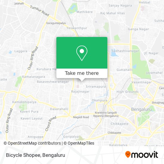 Bicycle Shopee map