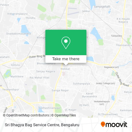 Sri Bhagya Bag Service Centre map