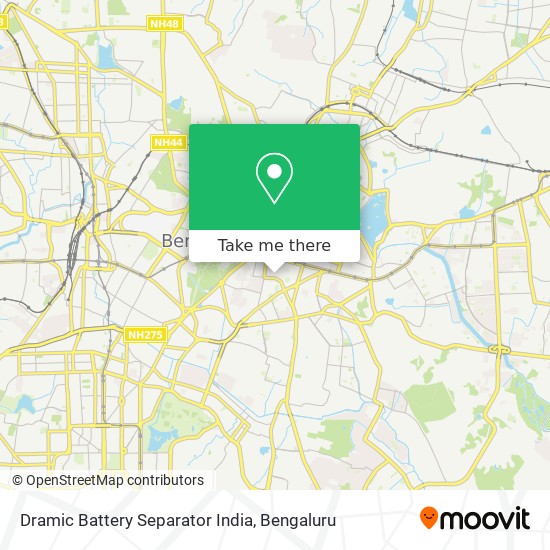 Dramic Battery Separator India map