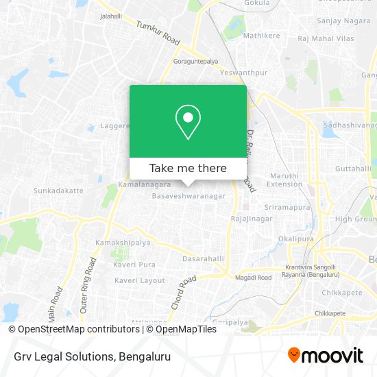 Grv Legal Solutions map