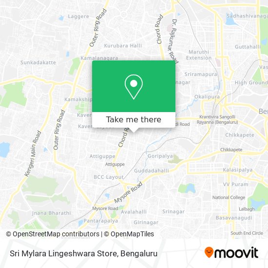 Sri Mylara Lingeshwara Store map