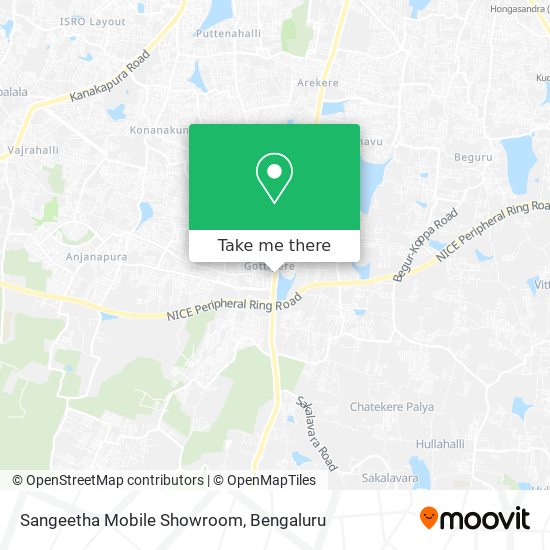 Sangeetha Mobile Showroom map