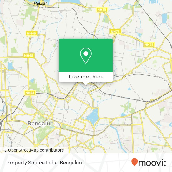 Property Source India map
