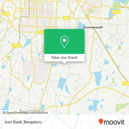 Axis Bank map