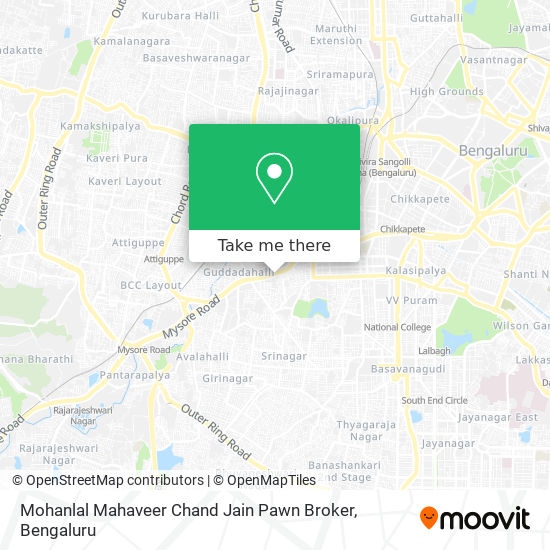 Mohanlal Mahaveer Chand Jain Pawn Broker map
