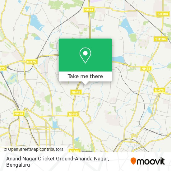 Anand Nagar Cricket Ground-Ananda Nagar map