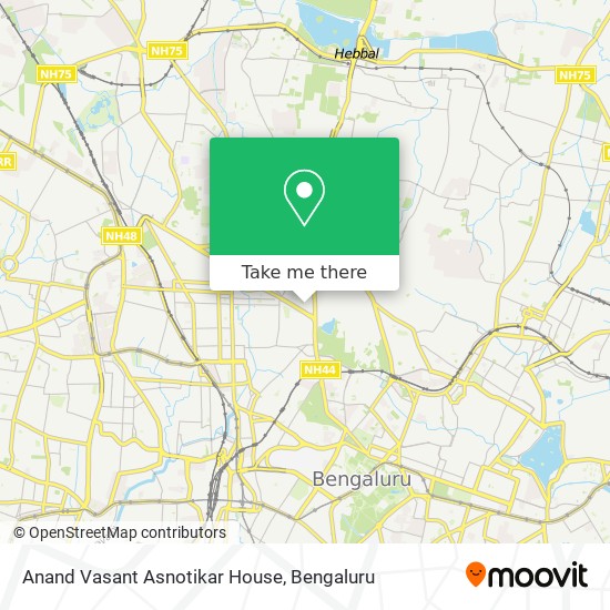 Anand Vasant Asnotikar House map
