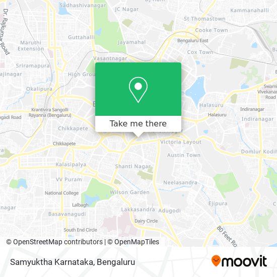 Samyuktha Karnataka map