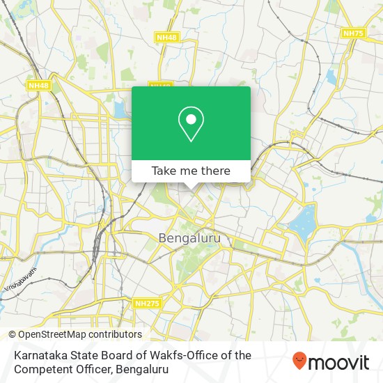 Karnataka State Board of Wakfs-Office of the Competent Officer map