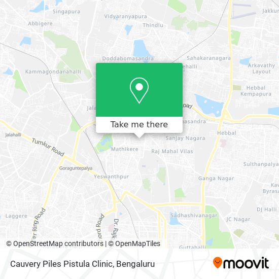 Cauvery Piles Pistula Clinic map