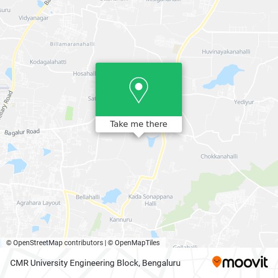 CMR University Engineering Block map
