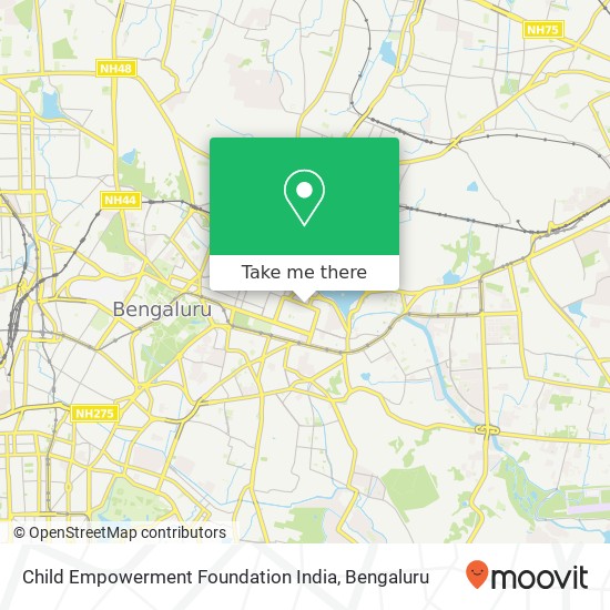 Child Empowerment Foundation India map