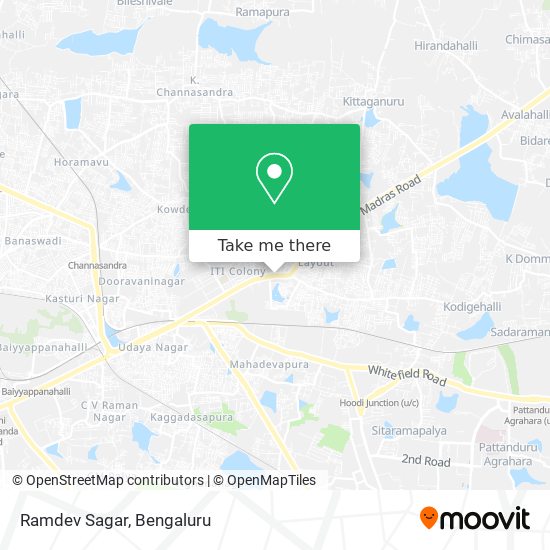 Ramdev Sagar map