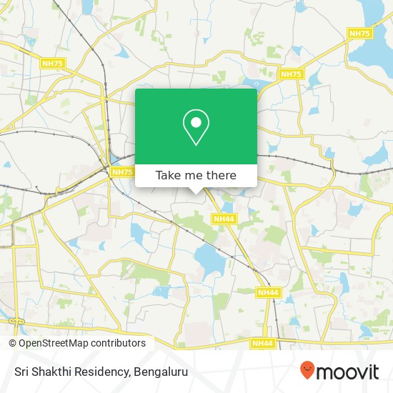 Sri Shakthi Residency map