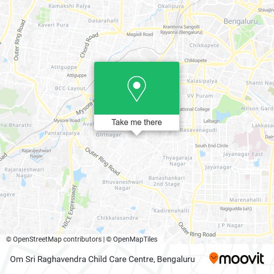Om Sri Raghavendra Child Care Centre map