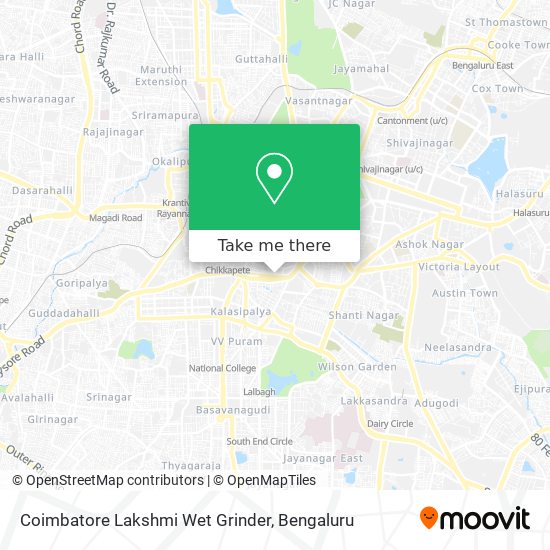 Coimbatore Lakshmi Wet Grinder map