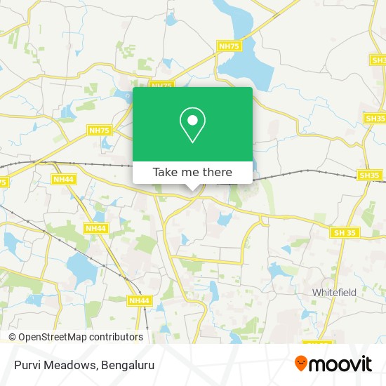 Purvi Meadows map