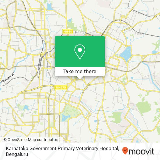 Karnataka Government Primary Veterinary Hospital map