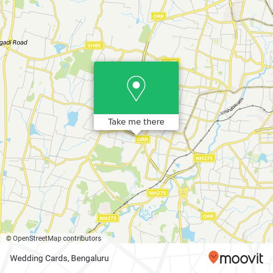 Wedding Cards map