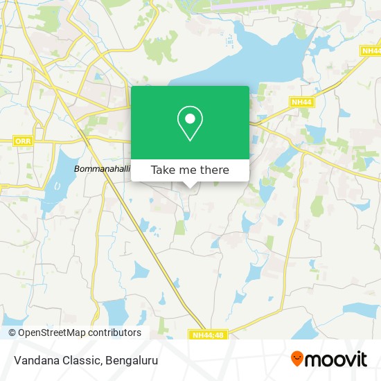 Vandana Classic map