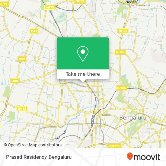 Prasad Residency map