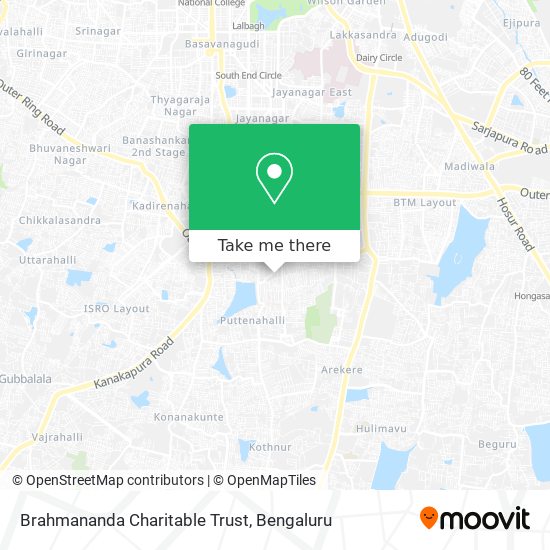 Brahmananda Charitable Trust map