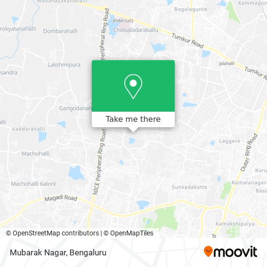 Mubarak Nagar map