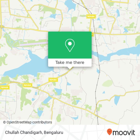 Chullah Chandigarh map
