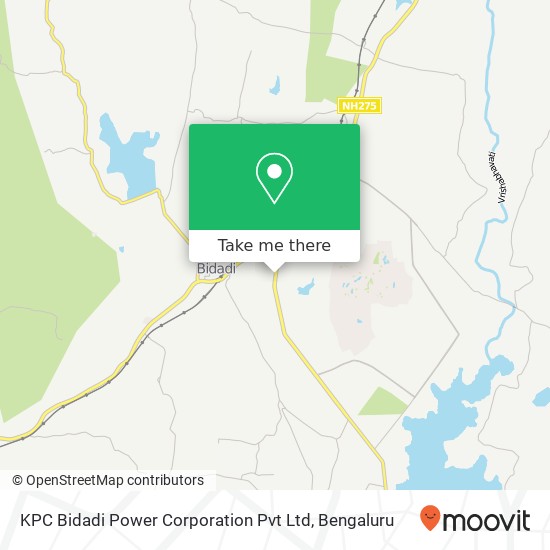 KPC Bidadi Power Corporation Pvt Ltd map