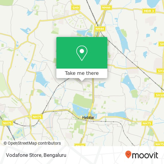 Vodafone Store map