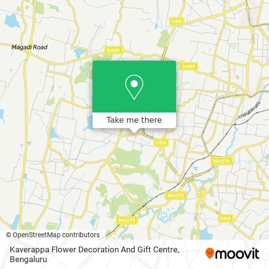 Kaverappa Flower Decoration And Gift Centre map