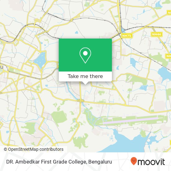 DR. Ambedkar First Grade College map