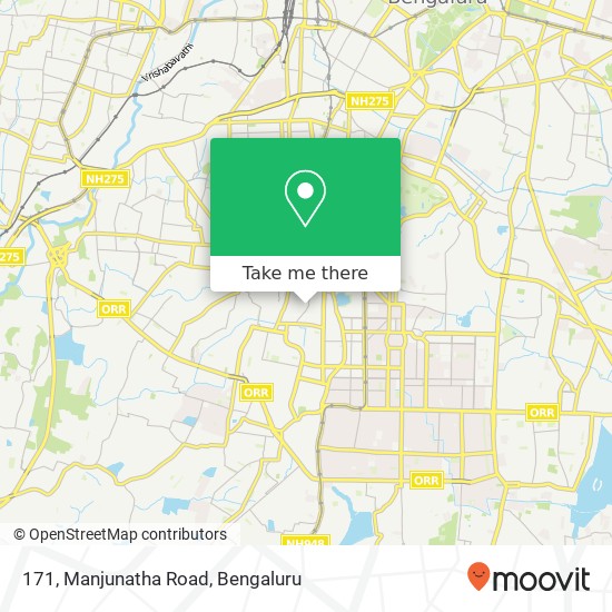 171, Manjunatha Road map