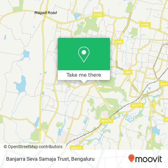Banjarra Seva Samaja Trust map