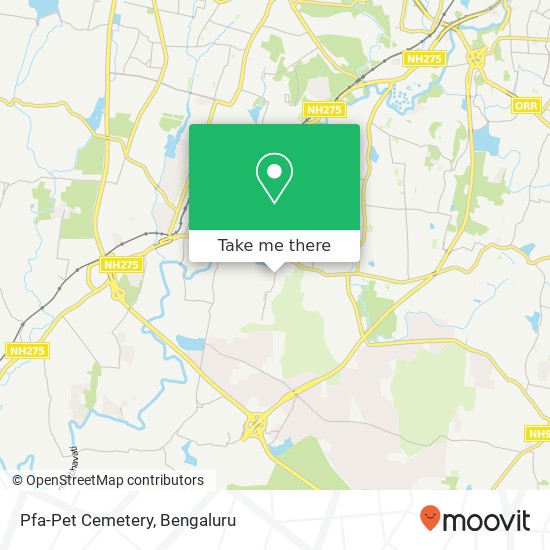 Pfa-Pet Cemetery map