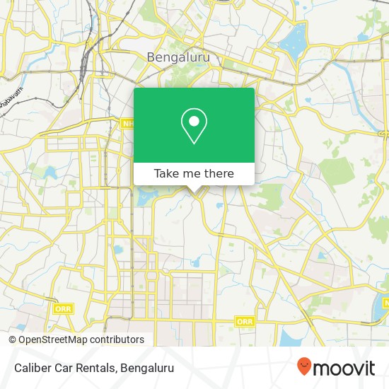 Caliber Car Rentals map