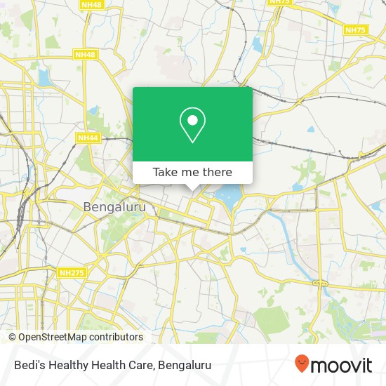 Bedi's Healthy Health Care map