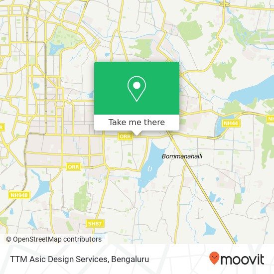 TTM Asic Design Services map