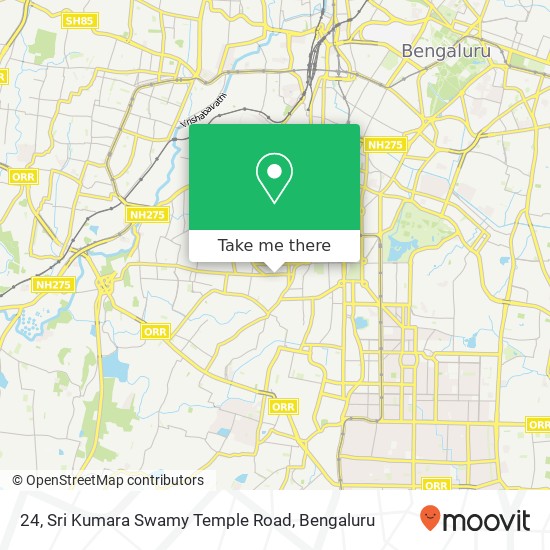 24, Sri Kumara Swamy Temple Road map